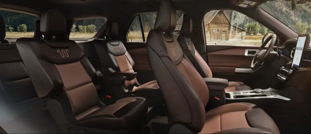 Ford Explorer interior seats