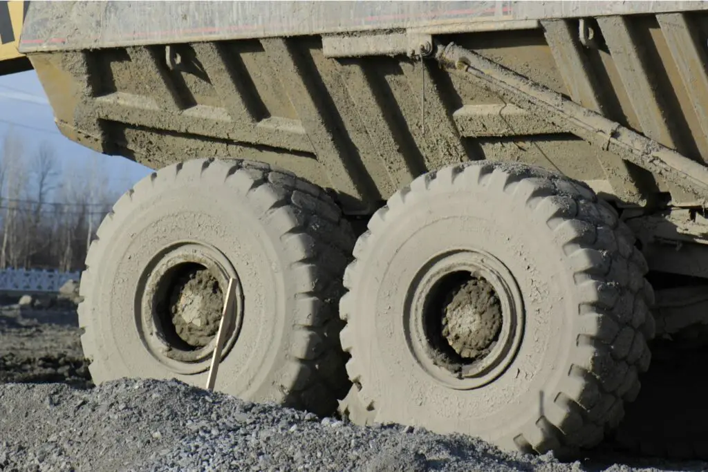 why do truck tires have spikes